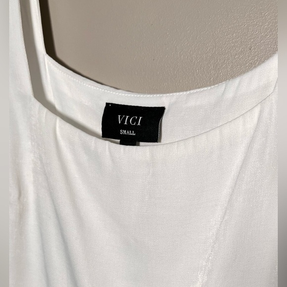 Vici White mini dress size s - Picture 7 of 8